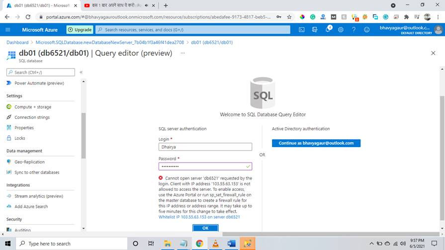 How To Create A Single Database In Azure SQL Database